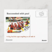 waterafrafeling briefkaart (Achterkant)