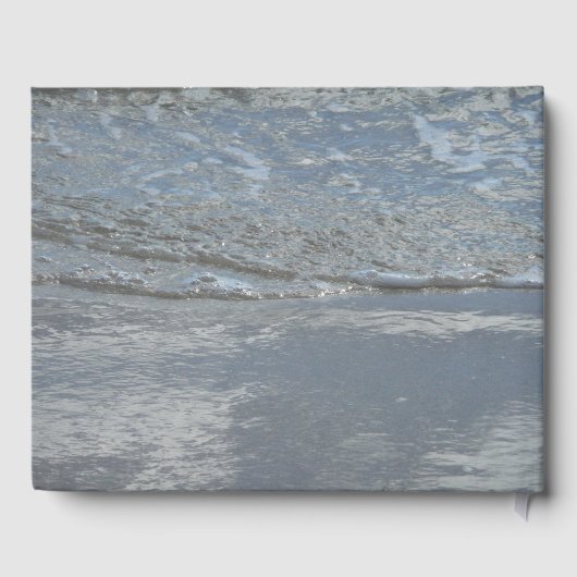 Wateraftappen op Abstracte foto's van de Beach Gastenboek (Achterkant)