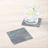 Wateraftappen op Abstracte foto's van de Beach Kartonnen Onderzetters (Insitu)