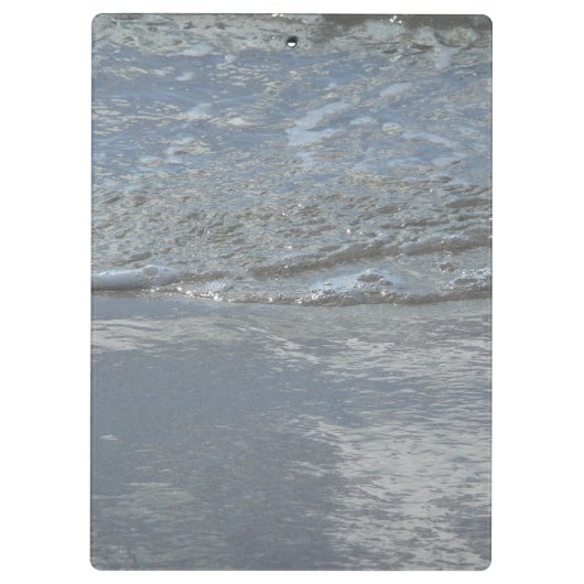 Wateraftappen op Abstracte foto's van de Beach Klembord (Achterkant)