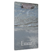 Wateraftappen op Abstracte foto's van de Beach Klembord (Rechts)