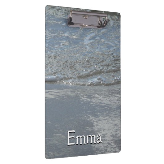 Wateraftappen op Abstracte foto's van de Beach Klembord (Rechts)