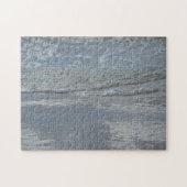 Wateraftappen op Abstracte foto's van de Beach Legpuzzel (Horizontaal)