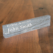 Wateraftappen op Abstracte foto's van de Beach Naambordje (Zijkant)