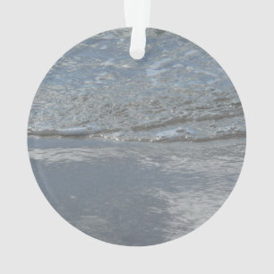Wateraftappen op Abstracte foto's van de Beach Ornament