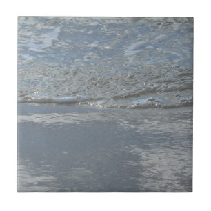 Wateraftappen op Abstracte foto's van de Beach Tegeltje