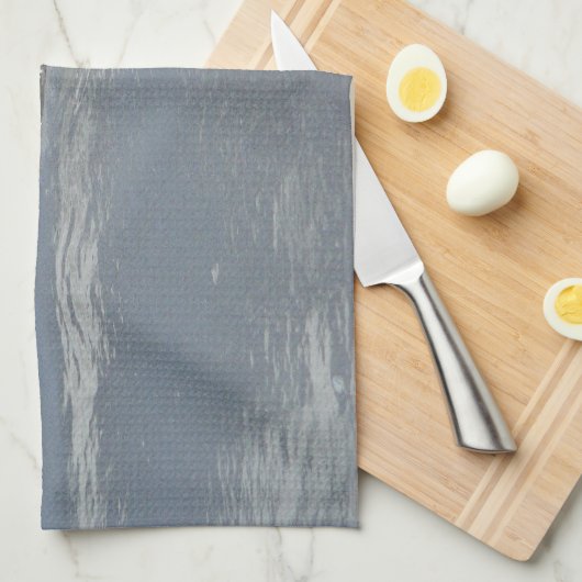 Wateraftappen op Abstracte foto's van de Beach Theedoek (Quarter Fold)