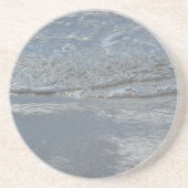 Wateraftappen op Abstracte foto's van de Beach Zandsteen Onderzetter (Voorkant)