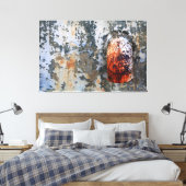 Waterafvoer Stadsafbraak Grote Kunstwerken Canvas Afdruk (Insitu (Slaapkamer))