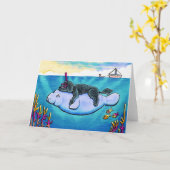 Waterbaby's Kaart (Gele Bloem)