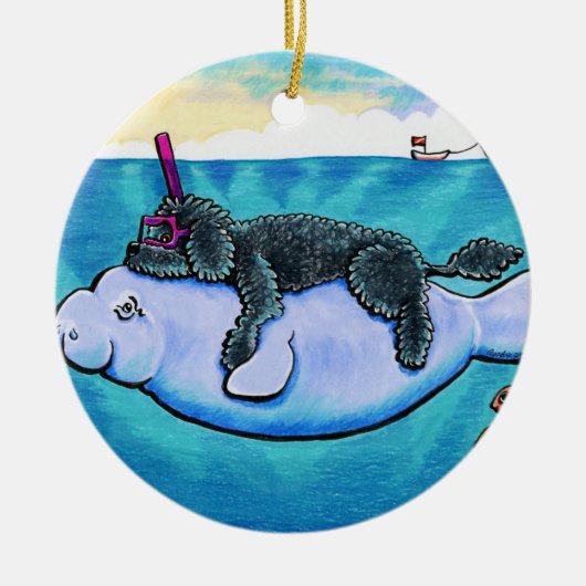 Waterbaby's Keramisch Ornament (Voorkant)