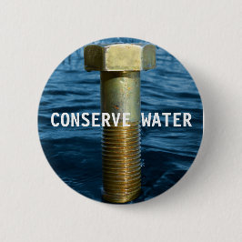 Waterbadge behouden ronde button 5,7 cm