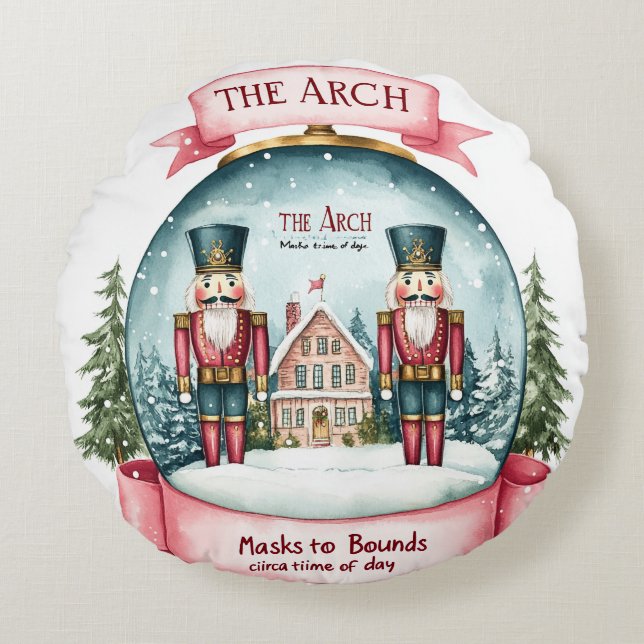 waterbal met cirkelkussen rond kussen (Voorkant)