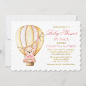 Waterballon Beer Roze Goud Shower per Post Kaart (Voorkant)