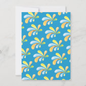 Waterballon Birthday Kaart (Achterkant)