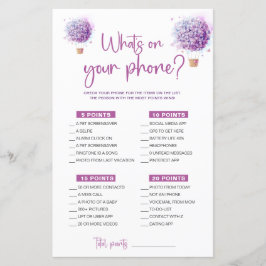 Waterballon Bloemen | Wat staat er op je telefoon 