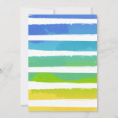 Waterballon van Birthday Party Summer Water ballon Kaart (Achterkant)