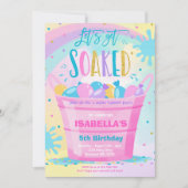 Waterballon Verjaardagsfeestje Zomer Waterballon Kaart (Voorkant)