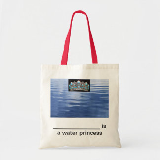 WATERBEGINSEL TOTE BAG
