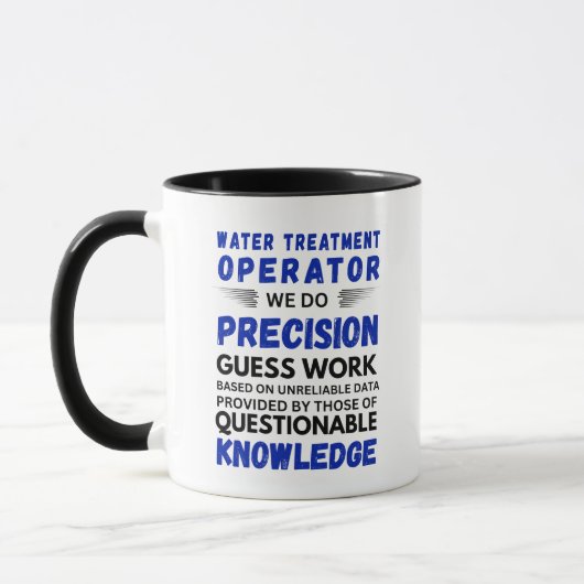 Waterbehandelaar We Do Precision Mok (Links)