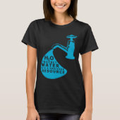 Waterbehoud en duurzaamheid t-shirt (Voorkant)