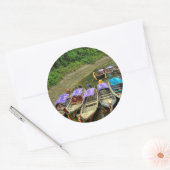 Waterbelasting Ronde Sticker (Envelop)