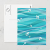 Waterbellen Briefkaart (Voorkant / Achterkant)