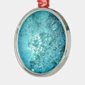 Waterbellen Metalen Ornament (Links)