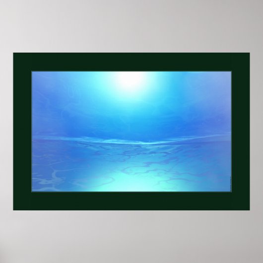Waterberg (Donkere rand) Poster (Voorkant)