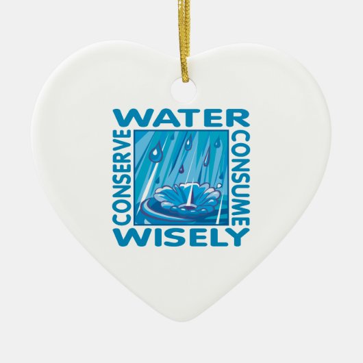 Waterbescherming Keramisch Ornament (Voorkant)