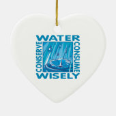 Waterbescherming Keramisch Ornament (Achterkant)