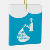 Waterbescherming Keramisch Ornament (Rechts)