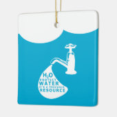 Waterbescherming Keramisch Ornament (Links)