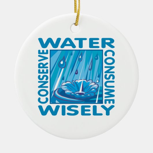 Waterbescherming Keramisch Ornament (Voorkant)