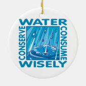 Waterbescherming Keramisch Ornament (Achterkant)