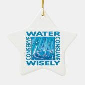 Waterbescherming Keramisch Ornament (Achterkant)