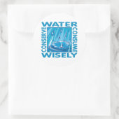Waterbescherming Ronde Sticker (Tas)