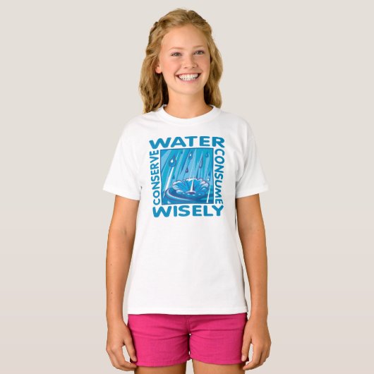 Waterbescherming T-shirt (Voorkant volledig)