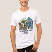 Waterbesparing De Ware Rijkdom Van De Wereld Tri-Blend Shirt (Voorkant)