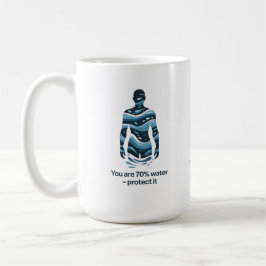 Waterbesparings Eco Bewustzijnsontwerp Koffiemok