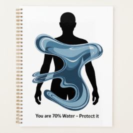 Waterbesparings Eco Bewustzijnsontwerp Planner