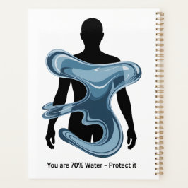 Waterbesparings Eco Bewustzijnsontwerp Planner