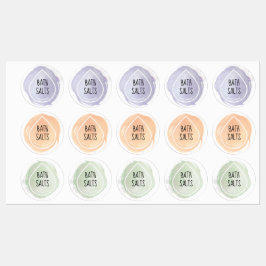 Waterbestendige etiketten met elementaire olieveld labels