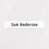 Waterbestendige stickernaamlabels voor terug naar labels (Design 1)