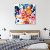 waterbloemcanvas afdrukken (Insitu (Slaapkamer))