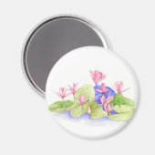 Waterbloemen magneet (Voorkant / Achterkant)