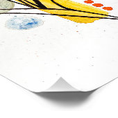 Waterbloemenprint Foto Afdruk (Hoek)