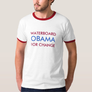 WATERBOARD, OBAMA, VOOR WIJZIGING T-SHIRT