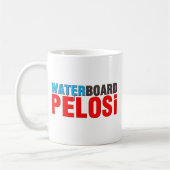 Waterboard Pelosi Koffiemok (Links)