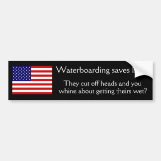 Waterboardsaves Bumpersticker